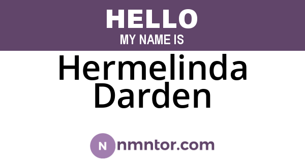 Hermelinda Darden