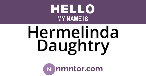 Hermelinda Daughtry