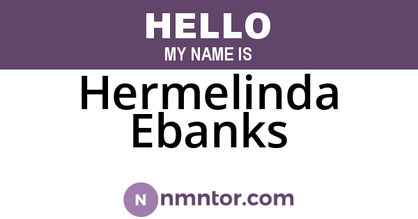 Hermelinda Ebanks