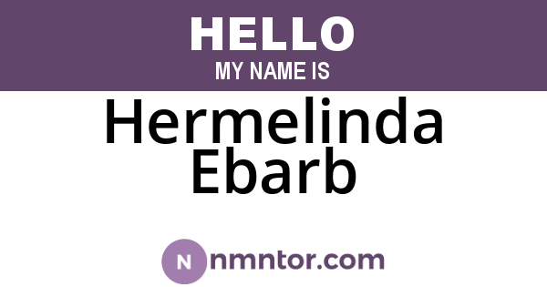 Hermelinda Ebarb