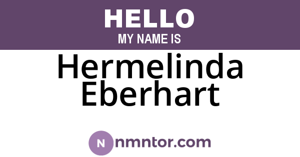 Hermelinda Eberhart