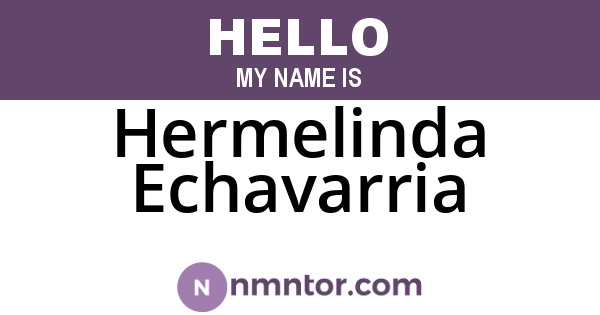 Hermelinda Echavarria