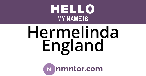 Hermelinda England