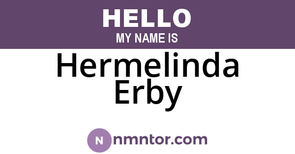 Hermelinda Erby