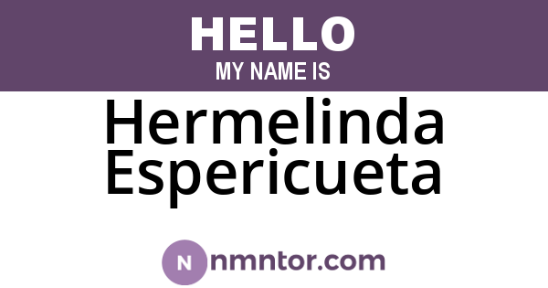 Hermelinda Espericueta