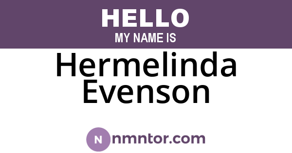 Hermelinda Evenson