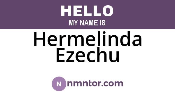 Hermelinda Ezechu