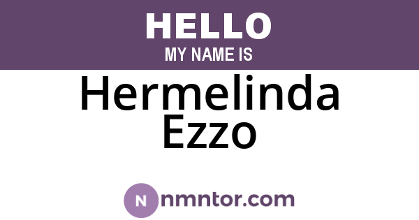 Hermelinda Ezzo