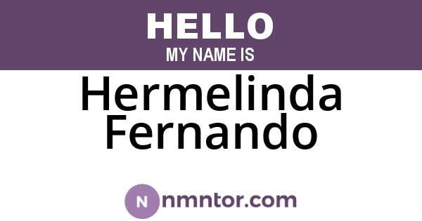 Hermelinda Fernando