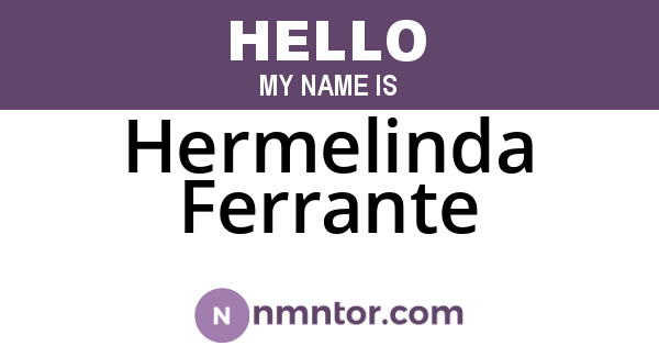 Hermelinda Ferrante