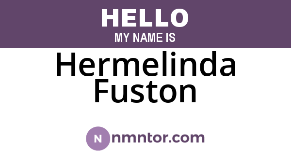 Hermelinda Fuston