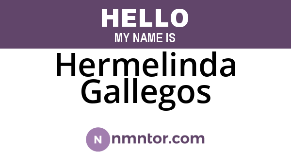 Hermelinda Gallegos