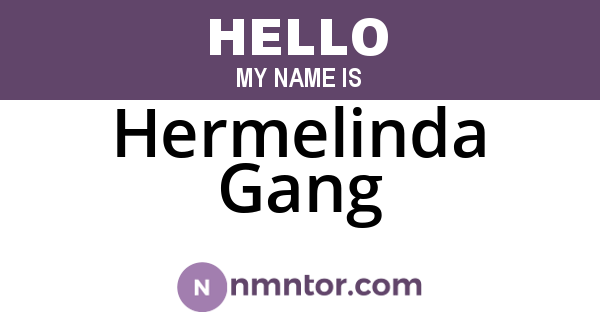 Hermelinda Gang