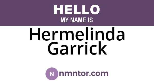 Hermelinda Garrick