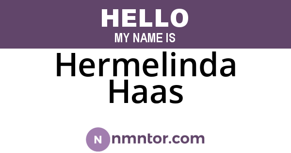 Hermelinda Haas