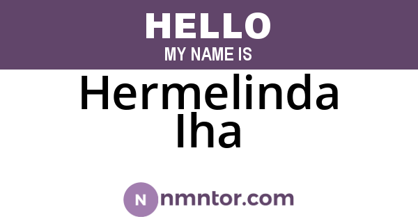 Hermelinda Iha