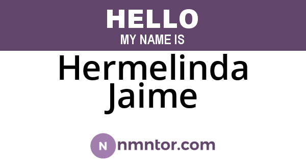 Hermelinda Jaime
