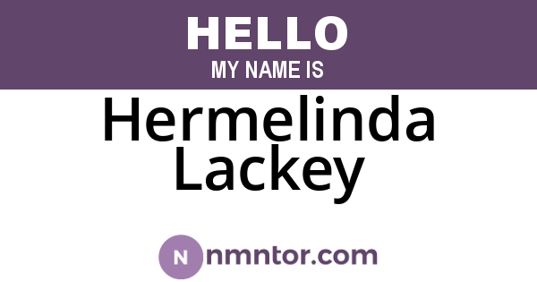 Hermelinda Lackey