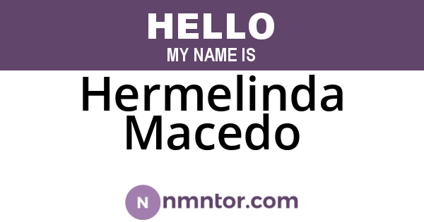 Hermelinda Macedo