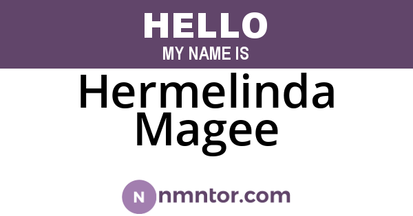 Hermelinda Magee