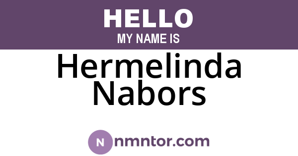Hermelinda Nabors