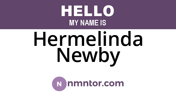 Hermelinda Newby