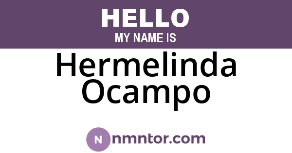 Hermelinda Ocampo