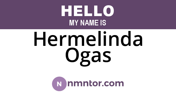 Hermelinda Ogas
