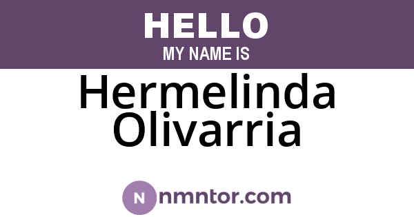 Hermelinda Olivarria