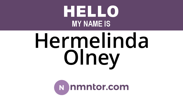 Hermelinda Olney