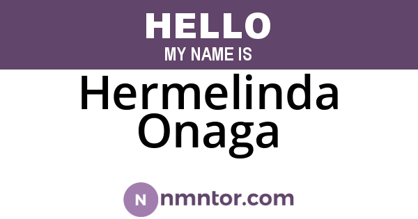 Hermelinda Onaga