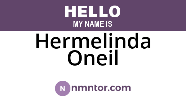 Hermelinda Oneil