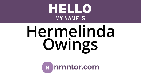 Hermelinda Owings
