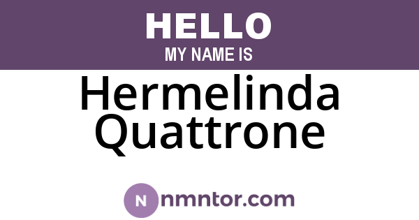 Hermelinda Quattrone