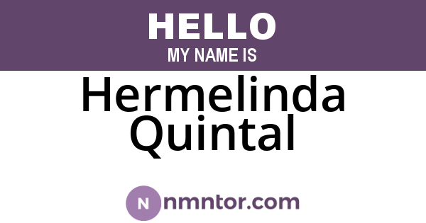 Hermelinda Quintal