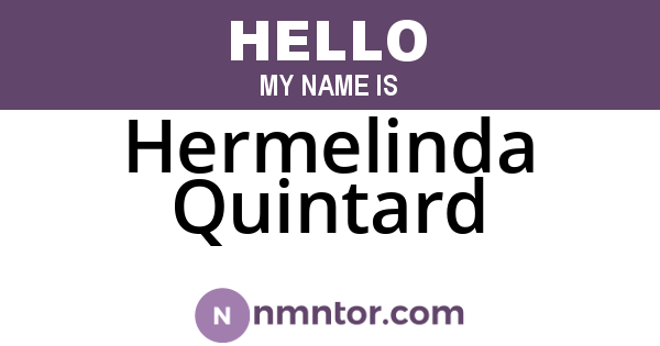 Hermelinda Quintard