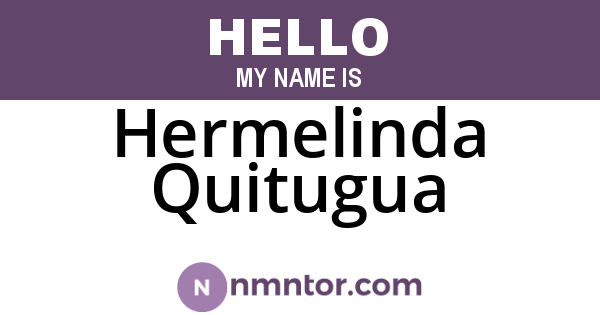 Hermelinda Quitugua