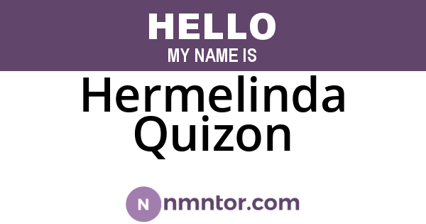 Hermelinda Quizon