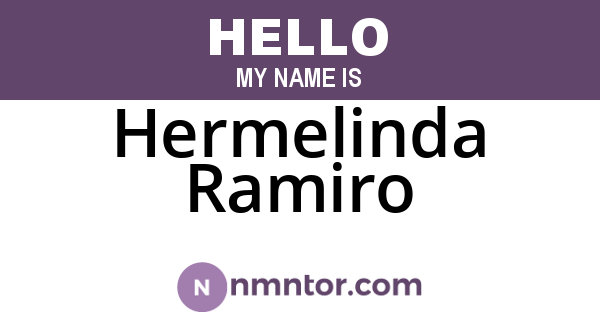 Hermelinda Ramiro