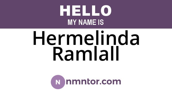 Hermelinda Ramlall