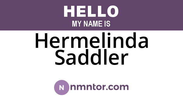 Hermelinda Saddler
