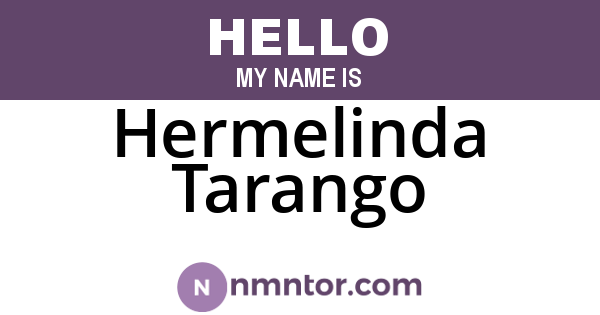 Hermelinda Tarango