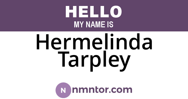 Hermelinda Tarpley