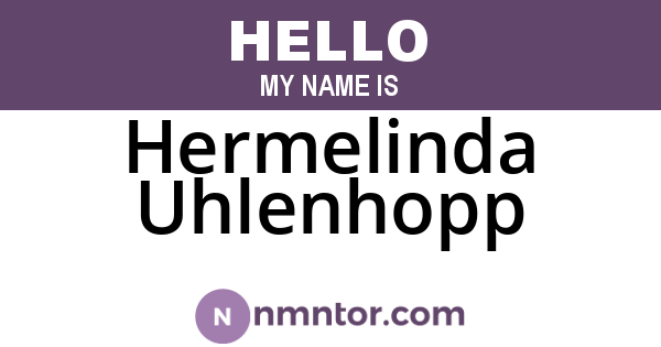 Hermelinda Uhlenhopp