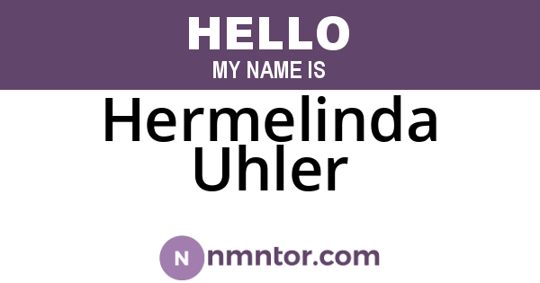 Hermelinda Uhler