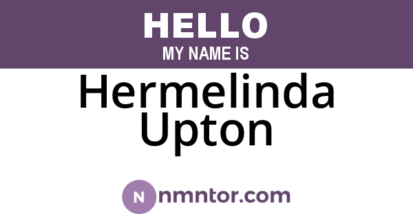 Hermelinda Upton