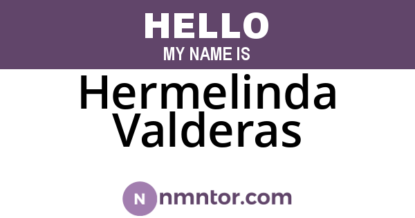Hermelinda Valderas