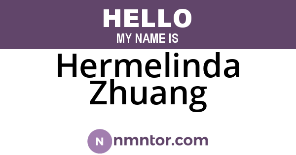Hermelinda Zhuang