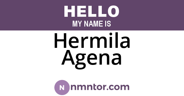 Hermila Agena