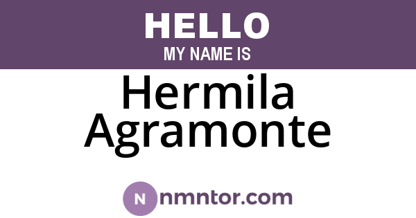 Hermila Agramonte